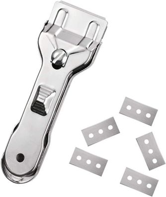 Ceranfeldschaber Glasschaber 5 Ersatzklingen Backofenreiniger Kratzerfrei