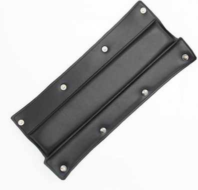 Ersatz-Kopfpolster Kunstleder schwarz Beyerdynamic DT770 DT880 DT990 HS200 HS400