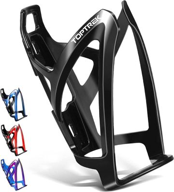 Fahrrad Flaschenhalter Toptrek Farbverlaufen Getränkehalter Leicht PC 6.5-8cm