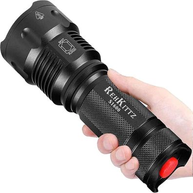 LED Taschenlampe Extrem Hell 3300 Lumen Handlampe Zoombare Outdoor