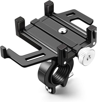 Fahrrad Handyhalterung Aluminium Universal Motorrad Smartphone Halterung 4,5-7,0