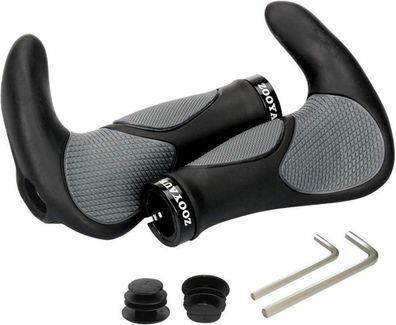 Ergonomische Fahrradgriffe 1 Paar Rutschfester Lenker für 22 mm Fahrrad