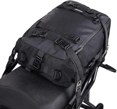 Motorradtasche 20L Schwarz Wasserdicht Multifunktional, Rhinowalk