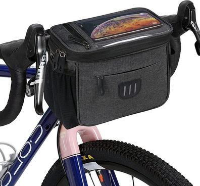 Fahrradkorb Tasche 6L Wasserdichter Touchscreen für