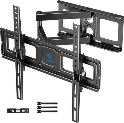 Wandhalterung TV Schwenkbar Neigbar 26-60 Zoll Flach Curved bis 40kg VESA