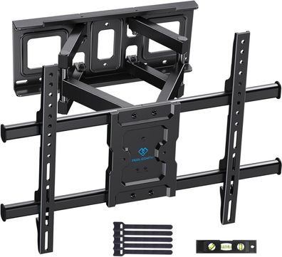 TV Wandhalterung für 37-85 Zoll Fernseher bis 60kg, schwenkbar neigbar