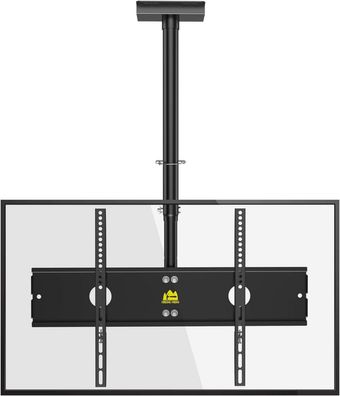 TV Deckenhalterung Höhenverstellbar Schwenkbar Neigbar für 40-65 Zoll Fernseher