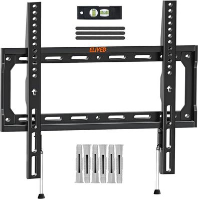 TV Wandhalterung 26-60 Zoll Ultra Slim Flach Curved VESA 400x400mm 45KG