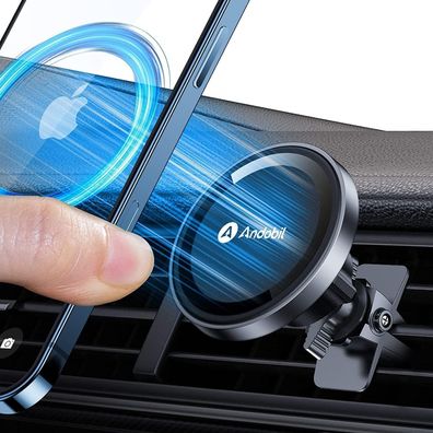 Auto Handyhalterung MagSafe 12xN55 Magnet Kfz Lüftung iPhone Samsung Magnetisch