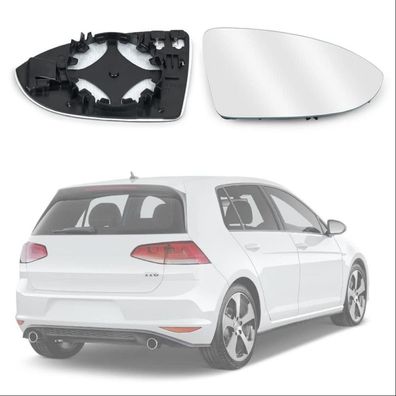 Spiegelglas Golf 7 Rechts Beheizbar Asphärisch URAQT