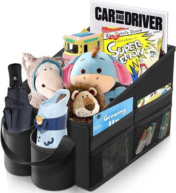 Auto Organizer Rücksitz Frauen Kinder Spielzeug Bücher Snacks Getränkehalter