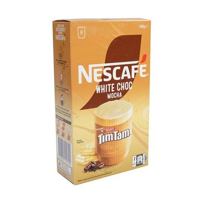 Nescafe White Choc Mocha Tim Tam Coffee Sachets 140 g