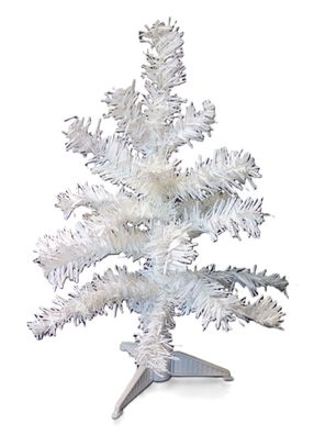Künstlicher Weihnachtsbaum weiß 60cm Weihnachtsdeko Tannenbaum Christbaum Tanne
