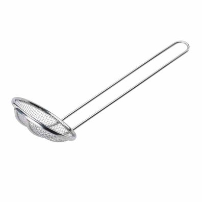 Draht-Schaumlöffel Edelstahl 13 cm, 47 cm lang