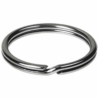 SB Schlüsselringe 30 mm Stahl vernickelt, Inhalt: 3 Stück