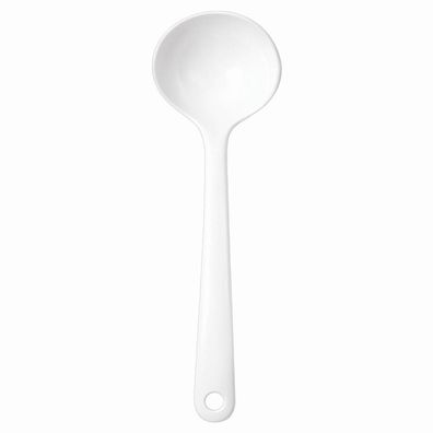 Schöpflöffel 30 cm weiß