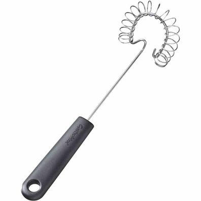 Spiralbesen schwarz 25,5 cm