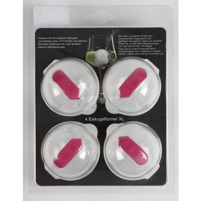 12x 4 Stück 5cm Eiskugelformen Förmchen Kugel Ball Eiswürfel Party Getränk