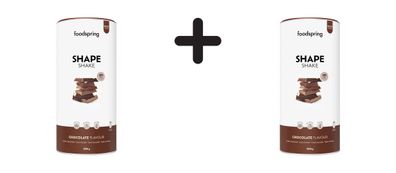 2 x foodspring Shape Shake (900g) Chocolate