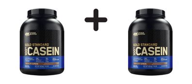 2 x Optimum Nutrition 100% Casein Gold Standard (1818g) Chocolate Supreme