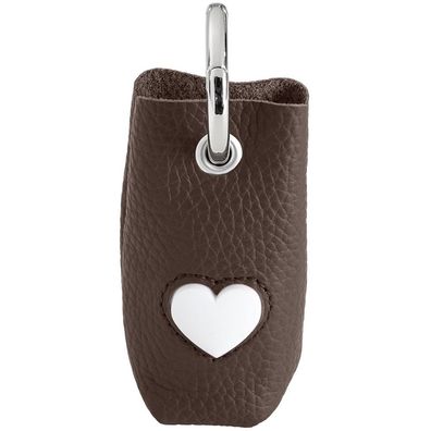 HUNTER Kotbeutelspender Love braun