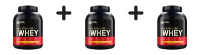 3 x Optimum Nutrition 100% Whey Gold Standard (5lbs) Banana Cream