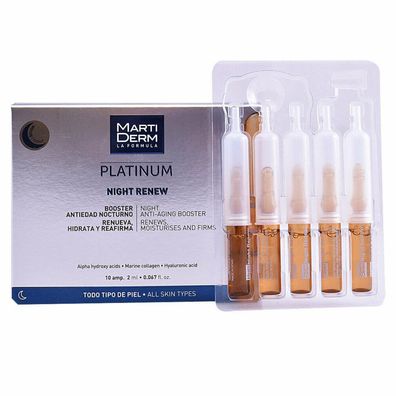 Martiderm Platinum Night Renew Ampullen 10 x 2ml