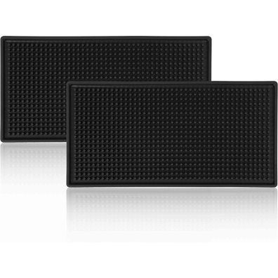 2 Stück Tampermatte Barmatte Hochleistungs Silikon für Bar Club Küche 30x15cm