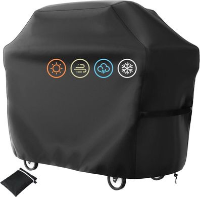 Grillabdeckung 145x61x117cm Gasgrill Schutzhülle Wasserdicht & Robust