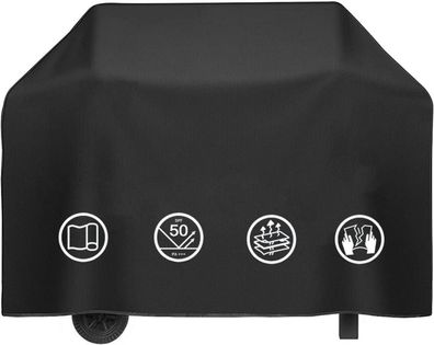 Gasgrill Abdeckung 147x61x117cm Wetterfest Wasserdicht Staubdicht