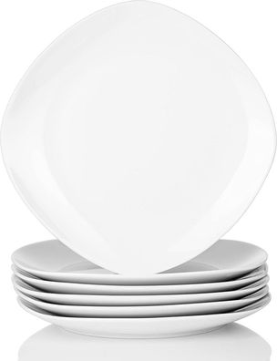Porzellan Tafelservice Set Malacasa Serie Elisa 6 TLG. 24,8cm