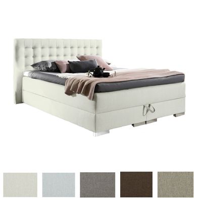 Boxspringbett Bett Doppelbett Brattorp 2 Bettkasten 140/160/180/200x200 cm Matratze