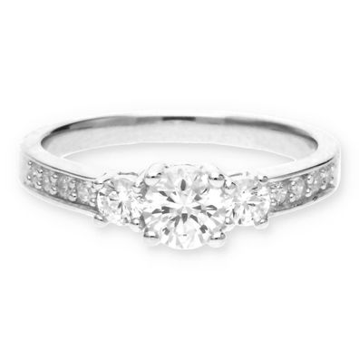 JuwelmaLux Ring 925/000 Silber mit Zirkonia JL10-07-1723