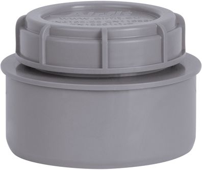 Airfit Endstopfen mit Schraubverschluss DN110
