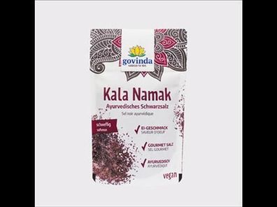 Govinda 3x Kala Namak (Schwarzsalz) 150g