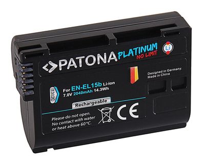 PATONA Platinum Akku für Nikon EN-EL15b