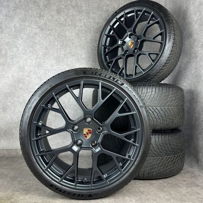 Winterräder Porsche 992.2 20/21" Original RS Spyder Design Felgen 992044631H TOP