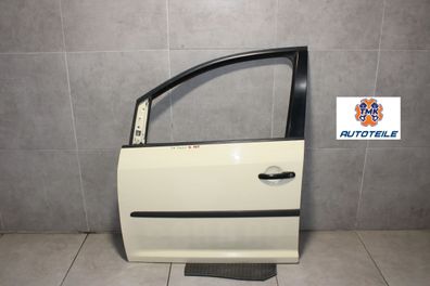 VW Touran 1T3 Tür Fahrertür vorne Links R115 Taxi Hellelfenbein N2QW4