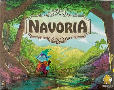 Navoria Strohmann Games Familienspiel Brettspiel Kennerspiel Legespiel Drafting