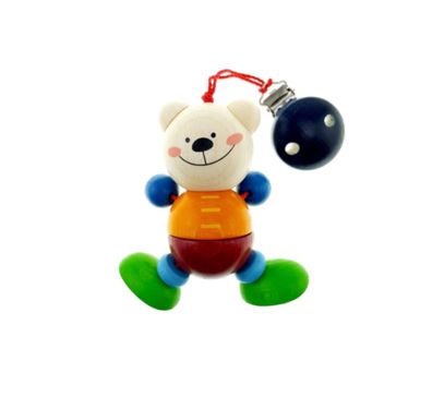 Hess Clipfigur Bär Henry Tom aus Holz 12778