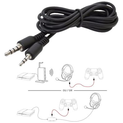Chatkabel Chat Kabel Talkback Cable für Headset an Sony PS4 PS5 XBOX One Konsole