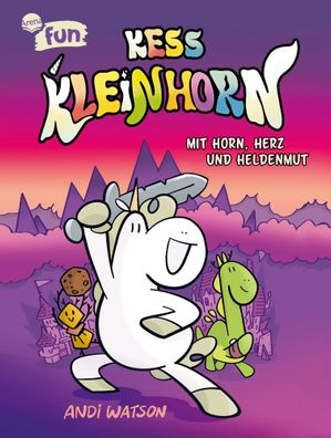 Kess Kleinhorn. Mit Horn, Herz und Heldenmut | Andi Watson | Buch | 232 S