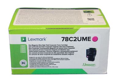 Lexmark 78C2UME Toner Magenta -A