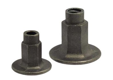 Metall Kerzenständer / Kerzenhalter Industrial aus Temperguss