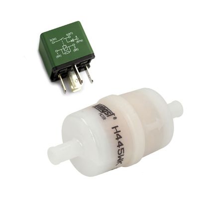 Luftfilter Filter für Mercedes-Benz Fahrwerk Kompressor A2123200169 + Relais
