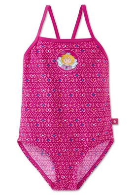 Badeanzug LSF 40+ pink bedruckt - Aqua Prinzessin Lillifee Größe 92