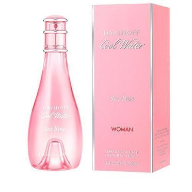 Davidoff Cool Water Sea Rose Eau de Toilette fuer Damen, 100 ml