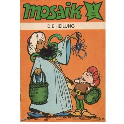 Mosaik Comics Heft Nr. 1 von 1982 Digedags Die Heilung