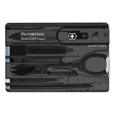 NEU Victorinox Multitool Swiss Card onyx für Camping Outdoor Survival Bushcraft