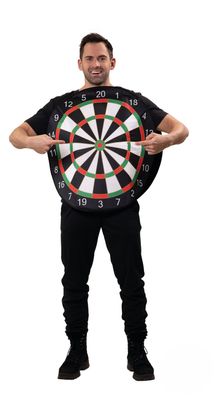 Darts Dart Kostüm Dartboard Dartscheibe Bullseye JGA Motto Party Karneval